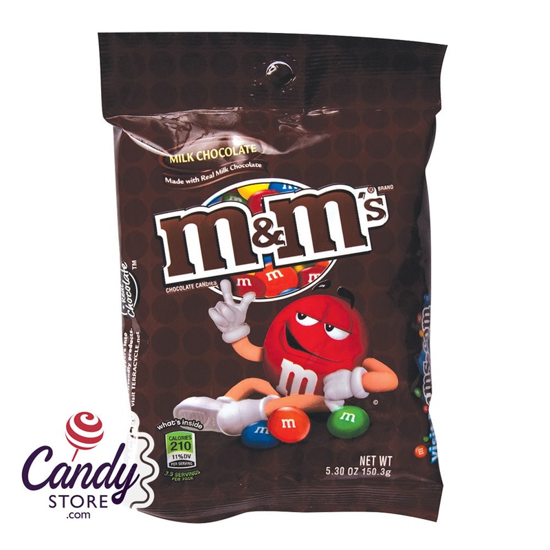 M&M’s Milk Chocolate Peg Bags – 12ct