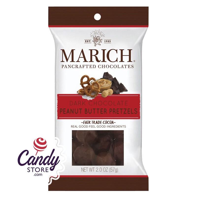 Marich Chocolate Peanut Butter Pretzel 2oz Singles – 24ct