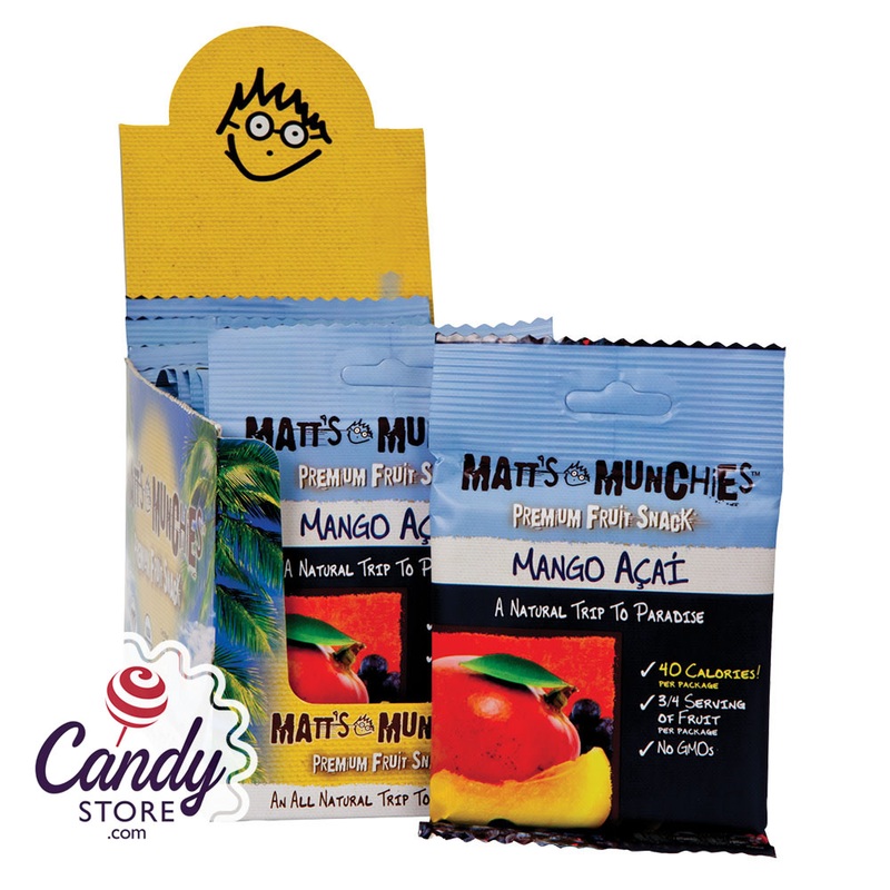 Matt’s Munchies Mango Acai 1oz – 12ct