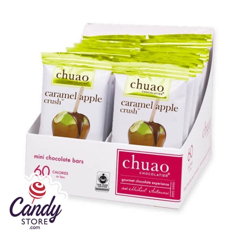 Mini Chuao Caramel Apple Crush Bars – 24ct