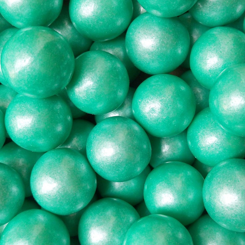 Pearl Turquoise Color Splash Gumballs – 2lb