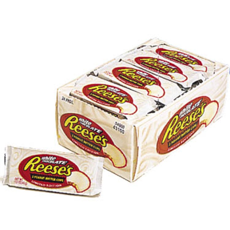 Reese’s Peanut Butter Cups – White Chocolate – 24ct