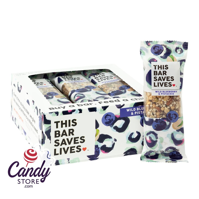 This Bar Saves Lives Blueberry Pistachio 1.4oz – 12ct