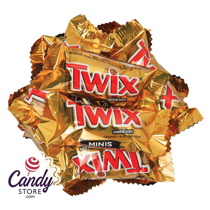 Twix Mini Bars Candy – 20lb Bulk