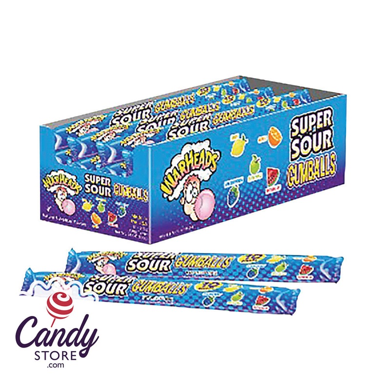 Warheads Super Sour Gumballs 10-Piece Packs – 48ct
