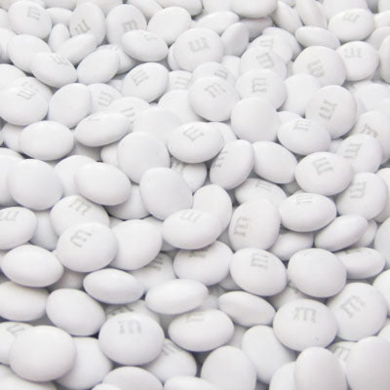 White M&Ms Candy – 10lb