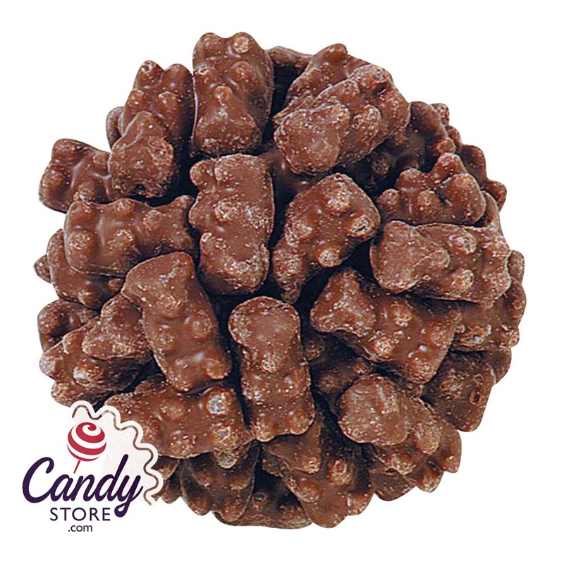 Chocolate Gummi Bears – 8lb Tub
