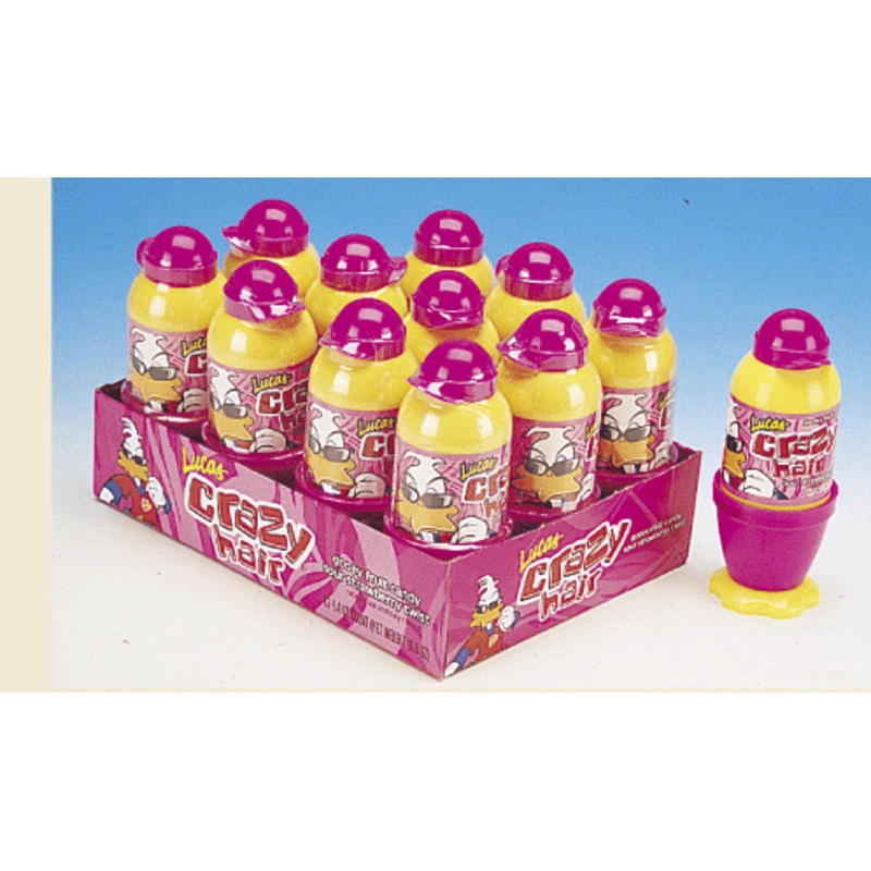 Crazy Hair Sour Candy – 12ct