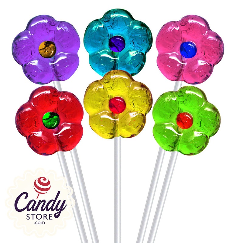 Fancy Pops Daisy Lollipops – 100ct