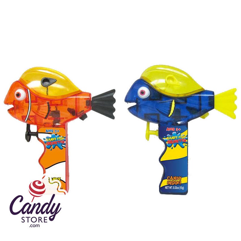 Go Fish Candy Squirt Fun Water Shooter – 12ct