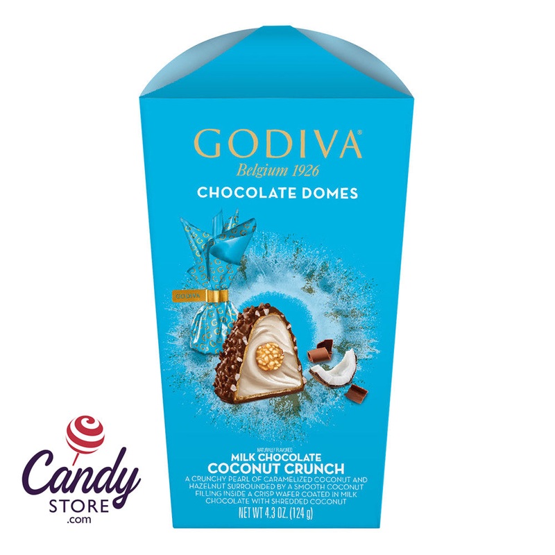 Godiva Domes Coconut Crunch – 6ct