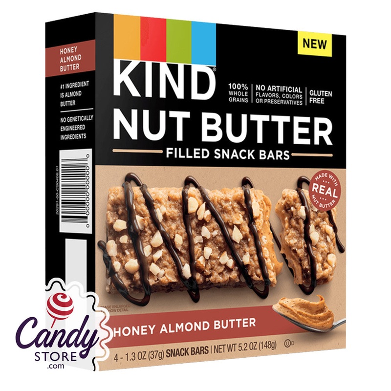 Kind Nut Butter Filled Bar Honey Almond 4ct – 8ct