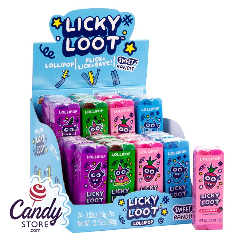 Licky Loot Lollipop 0.53oz – 24ct