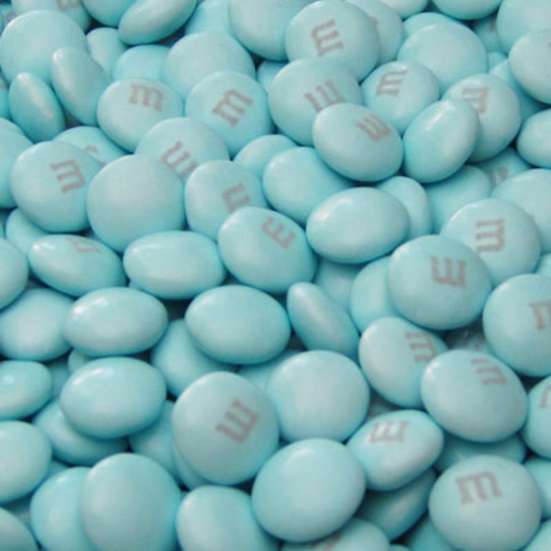 Light Blue M&Ms Candy – 5lb