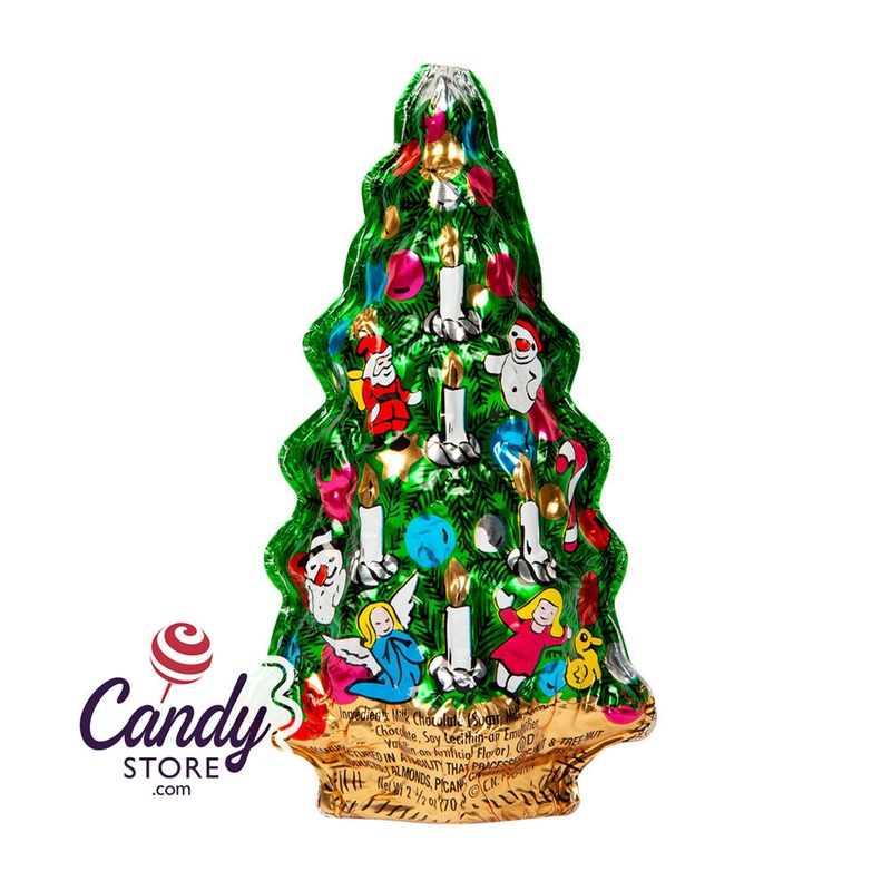 Madelaine Milk Chocolate Semi Solid Christmas Tree 2.5oz – 48ct