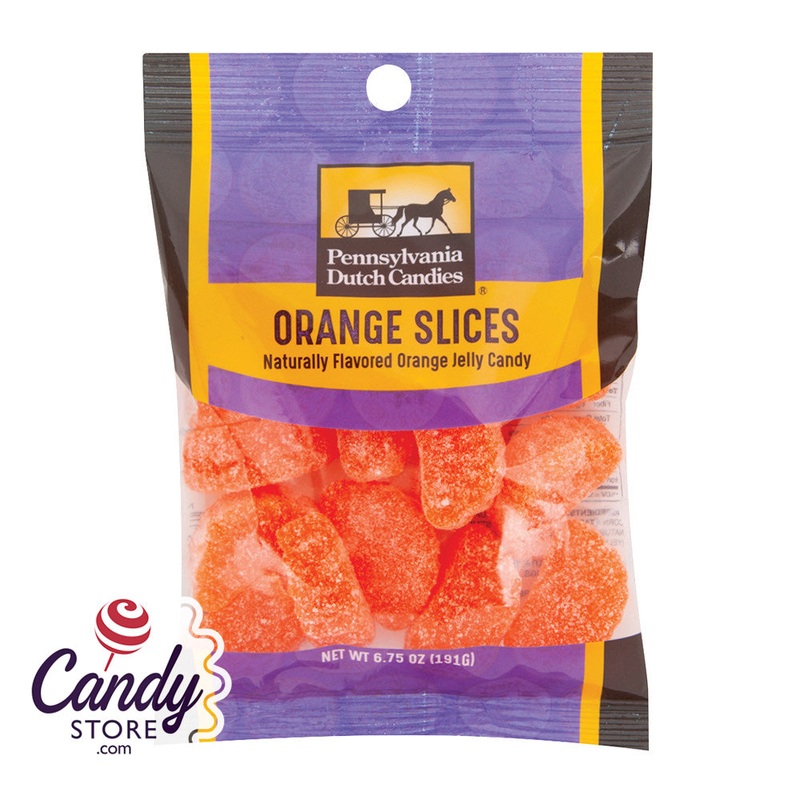 Orange Slices Candy – 12ct Peg Bags