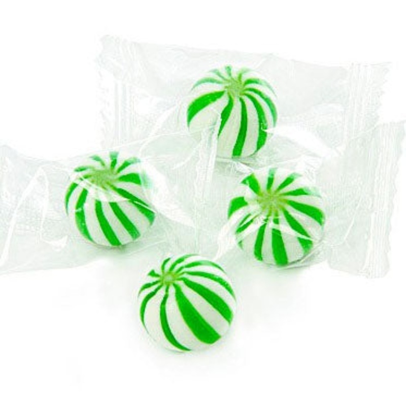 Petite Green Striped Balls – 5lb