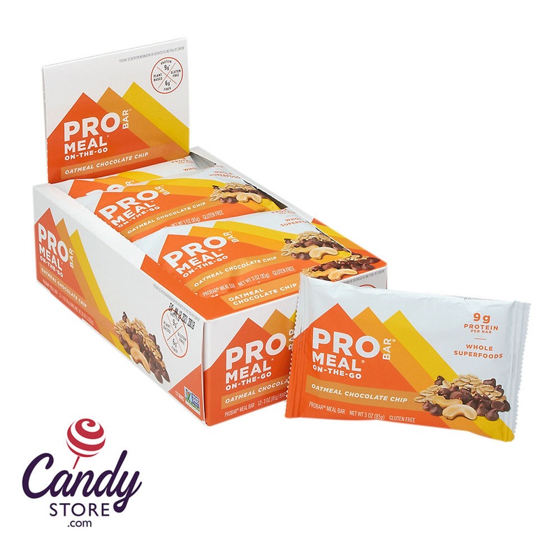 Probar Meal Oatmeal Chocolate Chip 3oz – 12ct