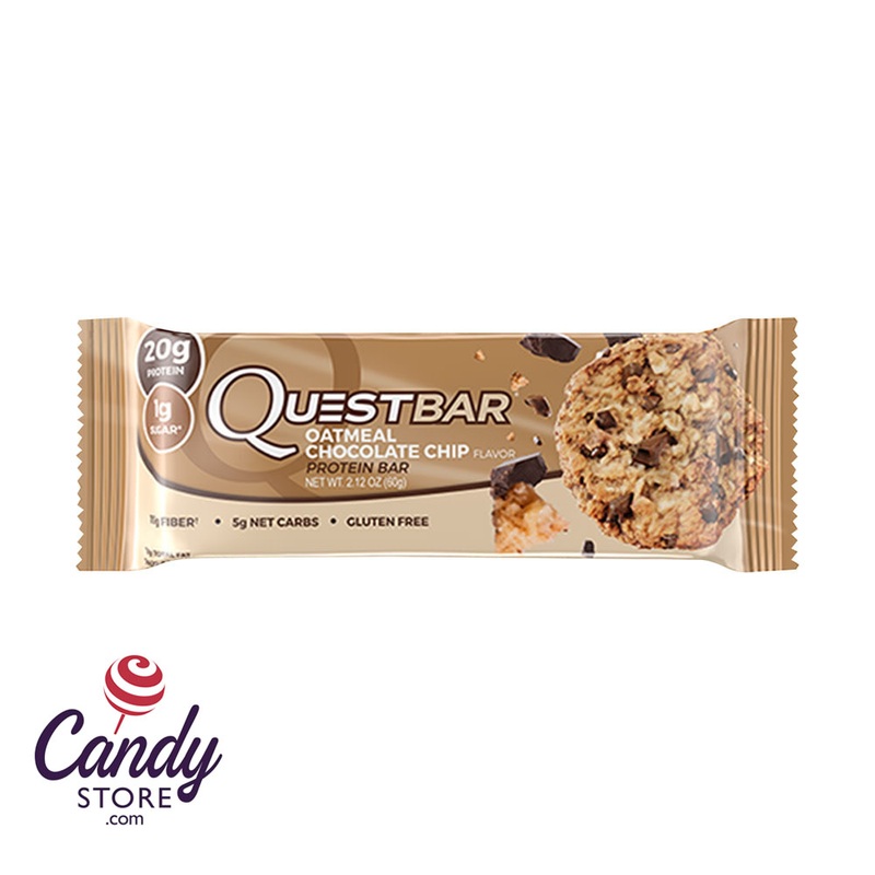 Quest Bars Oatmeal Chocolate Chip Protein 2.1oz – 12ct