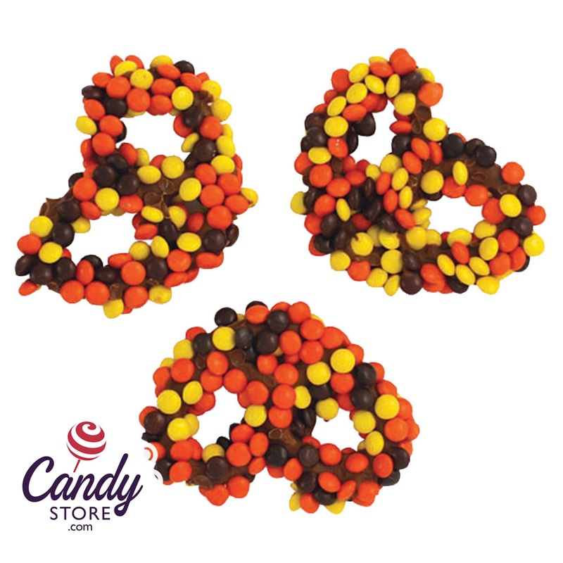 Reeses Pieces Covered Pretzels – 25ct