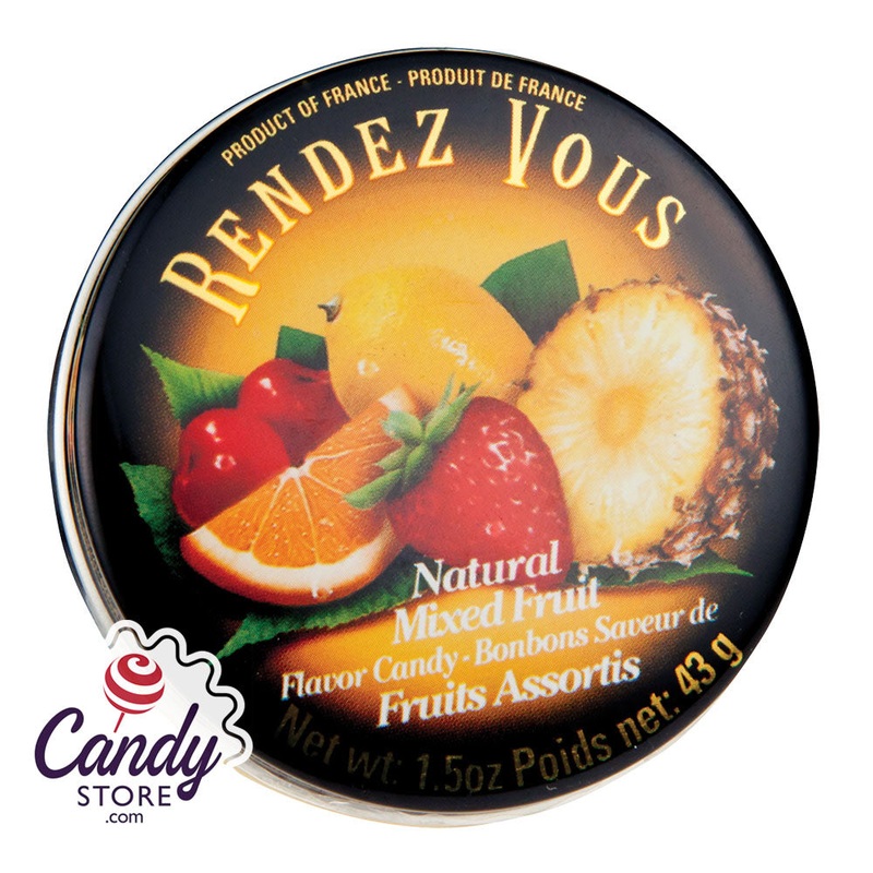 Rendez Vous Mixed Fruit 1.5oz Tin – 12ct