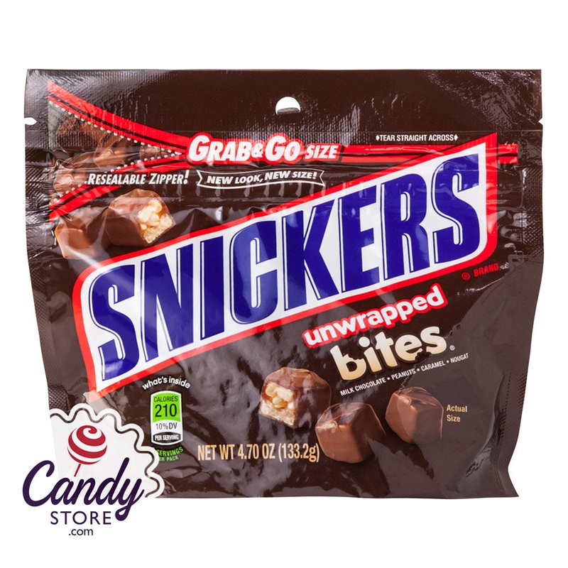Snickers Bites 4.7oz Pouch – 8ct