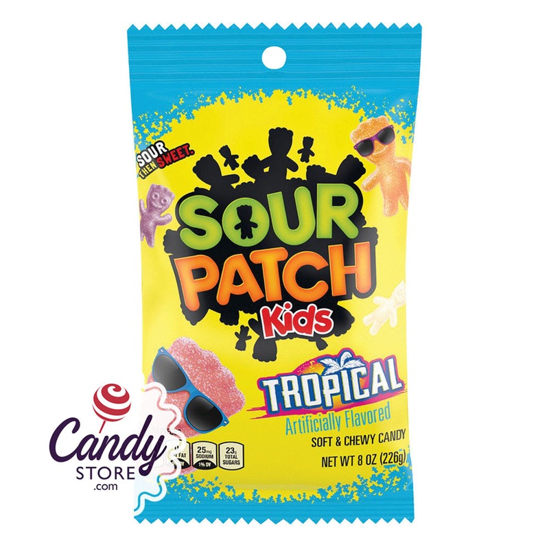 Sour Patch Kids Tropical – 12ct Peg Bags