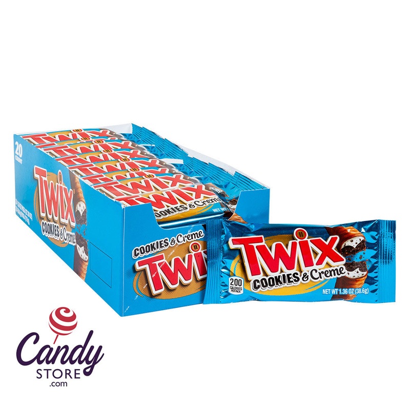 Twix-Cookies & Cream 1.41oz – 20ct