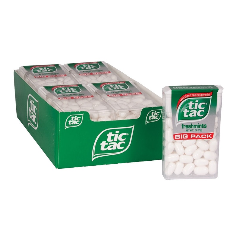 White Tic Tacs Fresh Mints Candy – 12ct