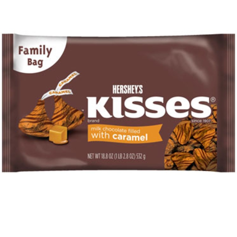 Caramel Hersheys Kisses – 18oz
