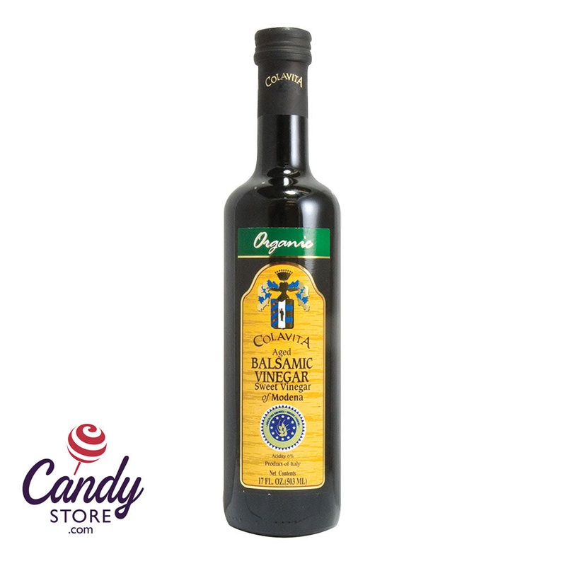 Colavita Organic Balsamic Vinegar 17oz Bottle – 6ct