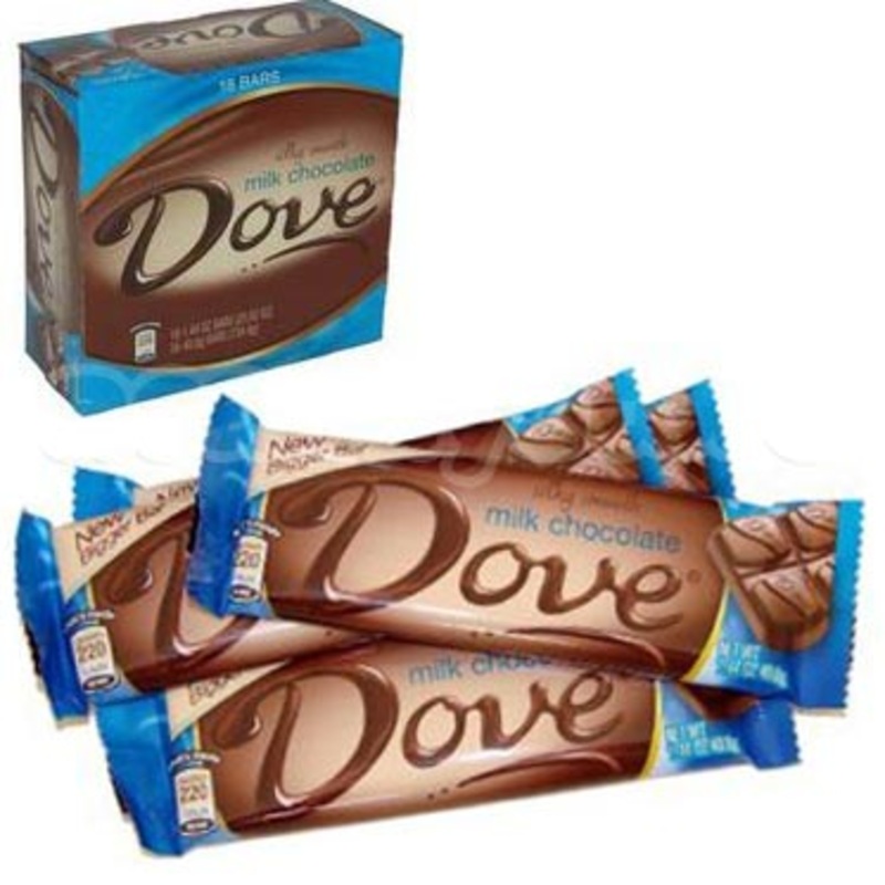 Dove Milk Chocolate Bars – 18ct