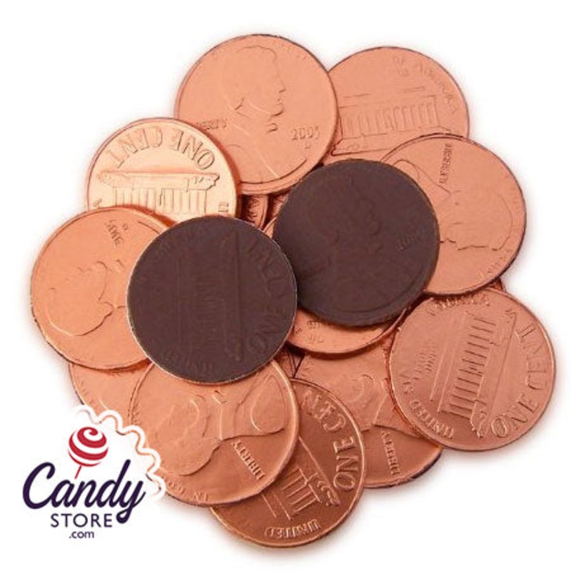 Fort Knox Giant Chocolate Pennies – 1lb