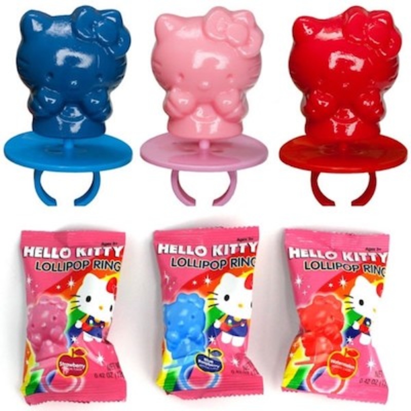 Hello Kitty Lollipop Ring – 24ct