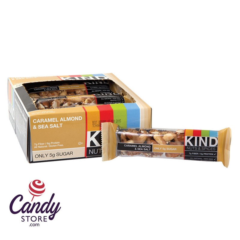 Kind Bars Caramel Almond And Sea Salt 1.4oz – 12ct