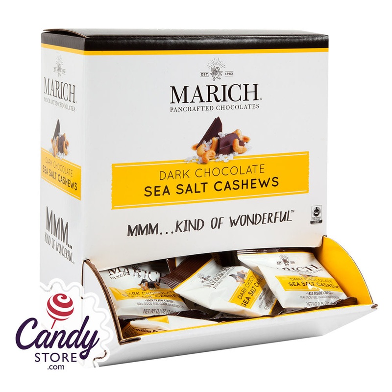 Marich Gravity Bin Dark Ch Sslt Cashew .5oz – 50ct