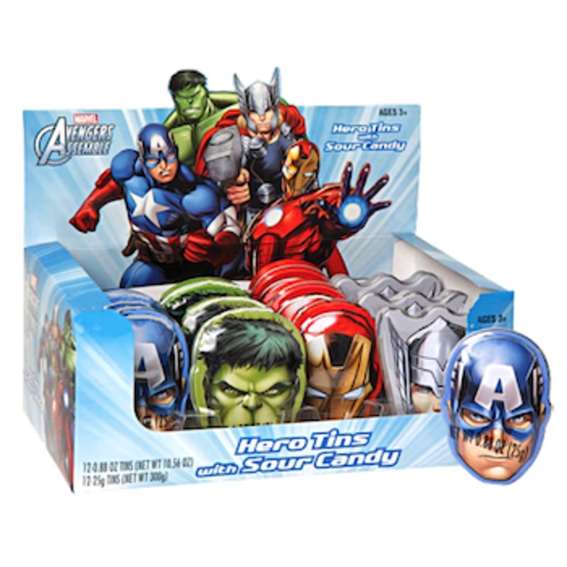 Marvel Avengers Mini Tins – 12ct