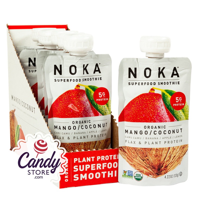 Noka Superfood Smoothie Organic Mango Coconut 4.22oz – 12ct