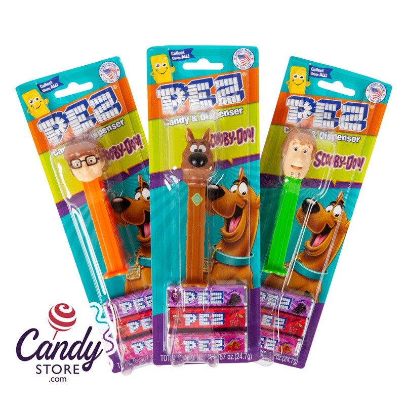 Pez Blister Packs Scooby Doo – 12ct