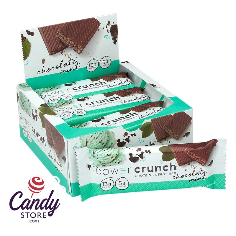 Power Crunch Chocolate Mint Bar 1.4oz – 12ct