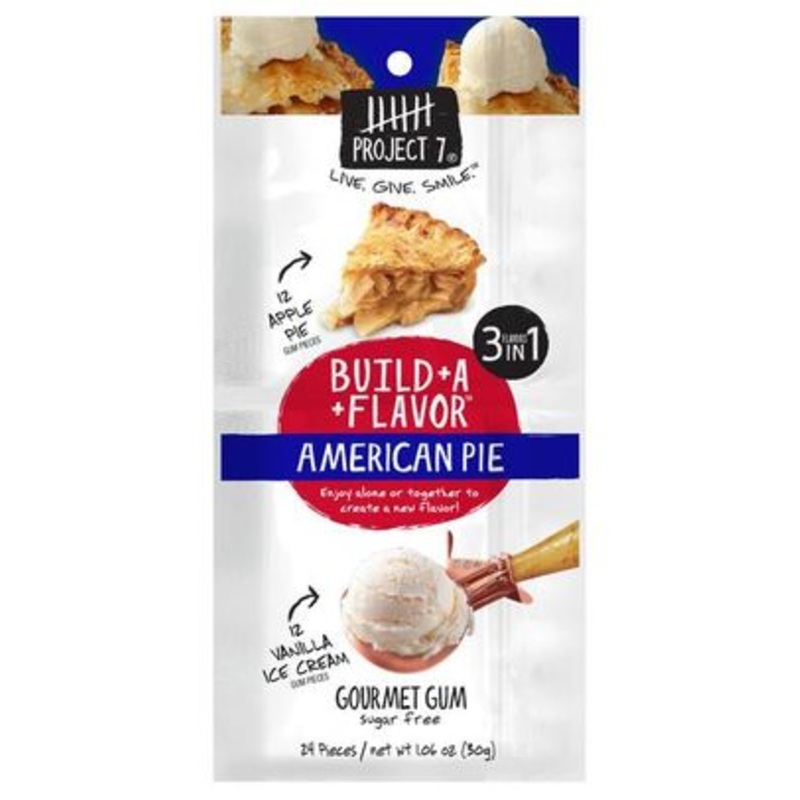 Project 7 Build A Flavor American Pie Gum – 18ct