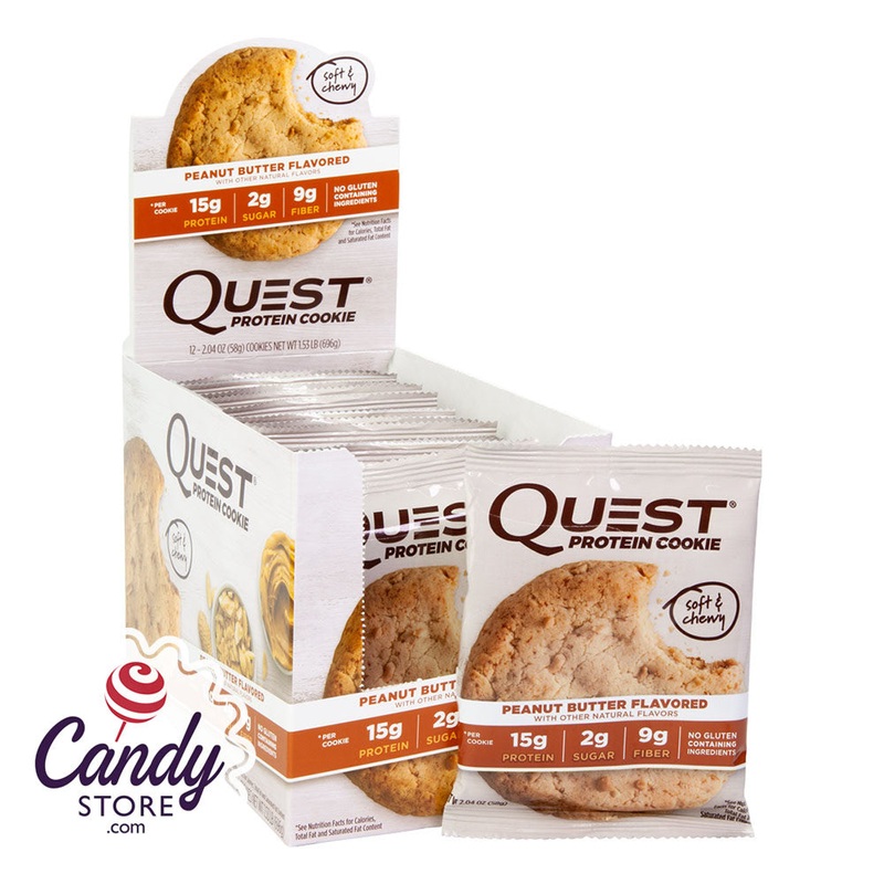 Quest Bars Peanut Butter Protein Cookies 1.8oz – 12ct