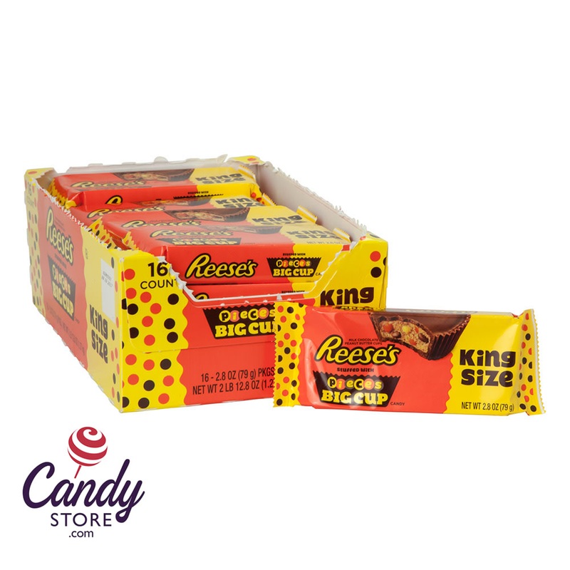 Reese’s Peanut Butter Cup Pieces King Size 2.8oz – 16ct