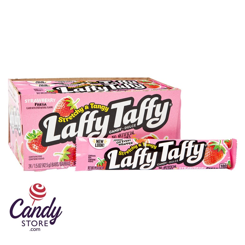 Strawberry Laffy Taffy – 24ct