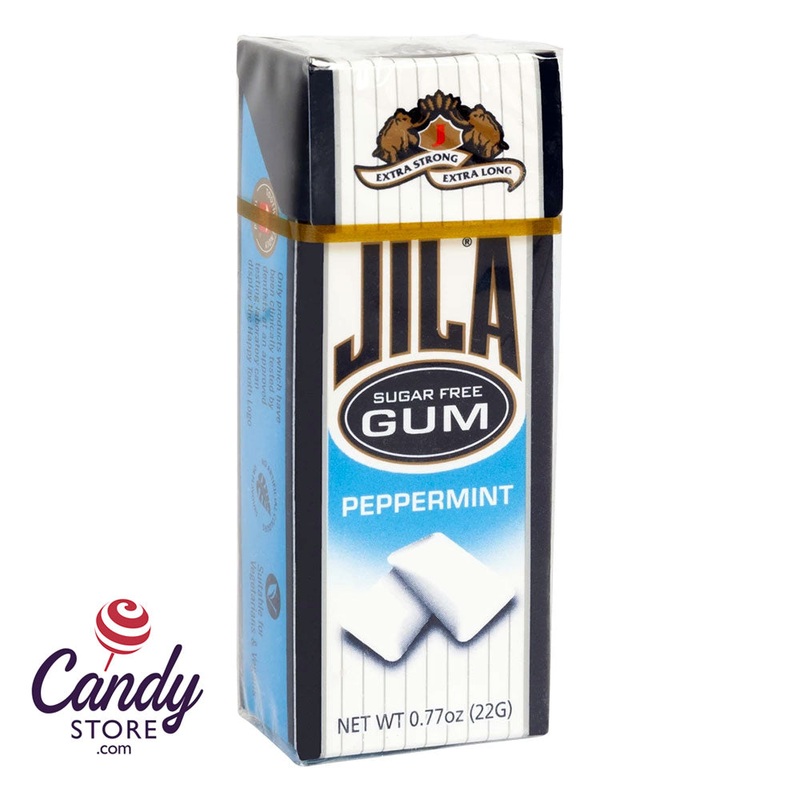 Sugar Free Jila Peppermint Gum – 12ct
