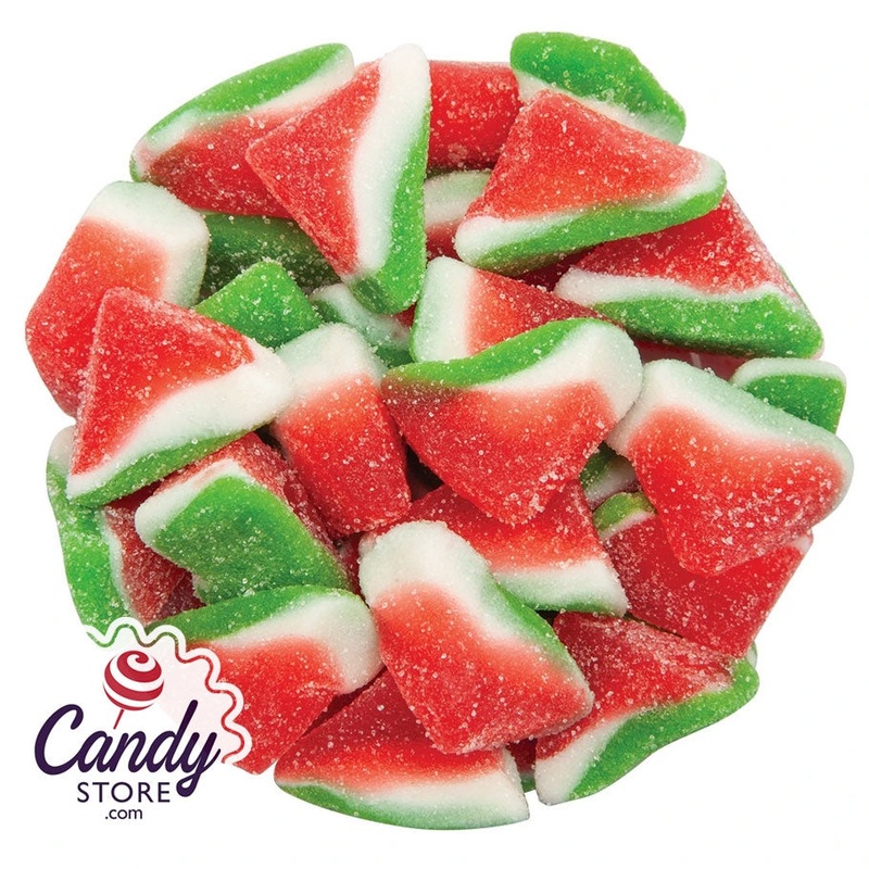 Sweet Watermelon Slices Candy by Kervan – 5lb