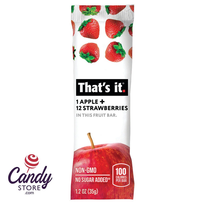 That’s It Apple Strawbery Fruit Bar 1.2oz – 12ct