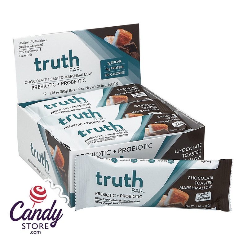 Truth Bars Chocolate Toasted Marshmallow 1.76oz 12ct – 12ct