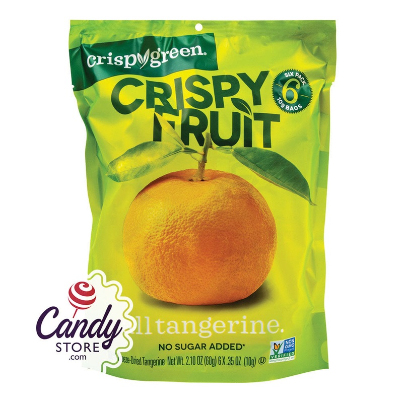 Crispy Green Crispy Fruit Tangerine 2.1oz Peg Bags – 12ct