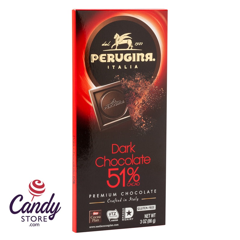 Dark Chocolate 51% Bars Perugina – 12ct